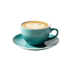 Obraz premium Coffee Cup – Studio Lighting – White Background PNG