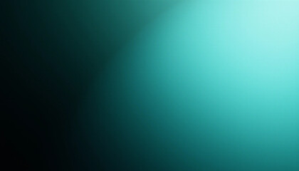 Gradient Teal Light Halo Background