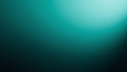 Gradient Teal Light Halo Background