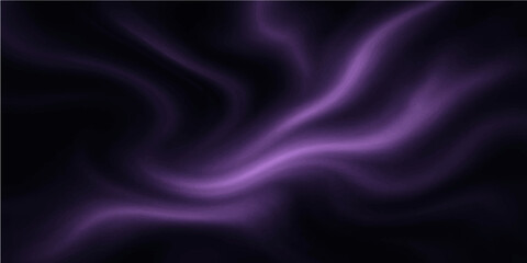 Fototapeta premium Purple silk wave texture with glowing smooth folds and abstract motion