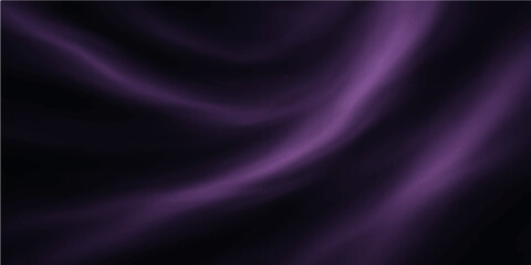 Deep purple silk waves with soft folds and dark abstract flowing design