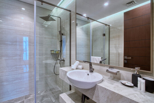 Inviting vacation rental apartment with fully furnished, contemporary interiors. Vacation rental collection or series.