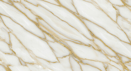Elegant White Marble Texture with Golden Veins Luxurious and Sophisticated