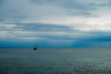 Fototapeta premium Blick aufs Meer