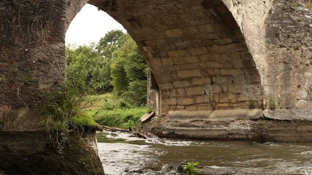 Mittelalterbrücke Altmühl Altmühltal Pfünz Stein Altmühlbrücke 1486