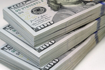 Thirty thousand of real american dollars. Three packs of one hundred dollars