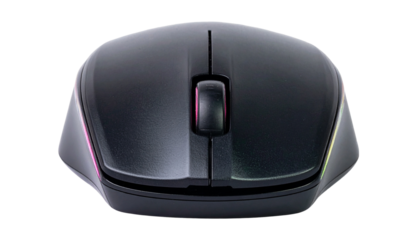 black computer mouse