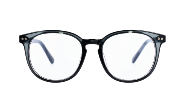 Glasses PNG, Eyewear Isolated, Transparent Background, Fashion, Vision, and Accessory Illustration