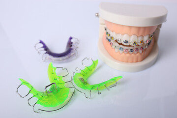 Orthodontic tools, brace, bracket system, tooth