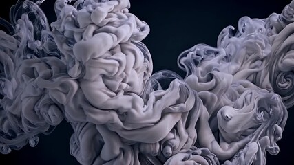 swirling clouds mystical smoke create dreamlike atmosphere dark background ideal fantasy visuals magical scenes conceptual animation loops cinematic - Powered by Adobe