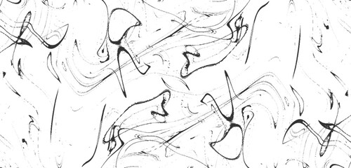 Monochrome marble vector texture. Abstract liquid wavy background. Black and white liquid texture.