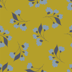 seamless pattern with flowers