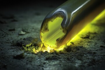 Glowing Glass Manufacturing Process