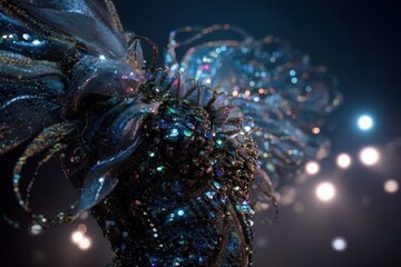 Sparkling Fashion Accessory Detail