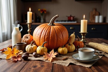 Harvest Table Centerpiece	
