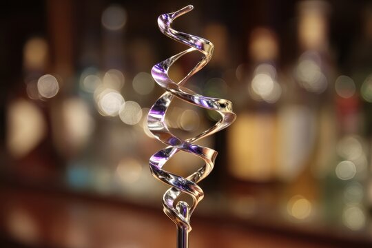 Spiral Metal Barware Design