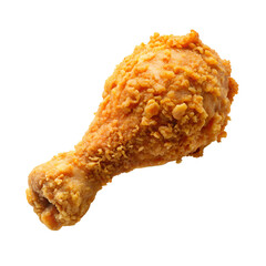 fried chicken wings "Pile of boneless chicken bites with crispy golden coating, scattered naturally, isolated on transparent background, front view, realistic lighting, crunchy texture visible"