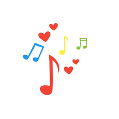 love song vector elements