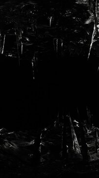 high quality vertical 3D digital art render: shadowrealm cavern [guiding light]