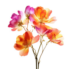 Close-up of colorful rose bouquet