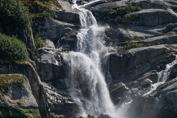 Waterfall, Endicott Arm, Alaska