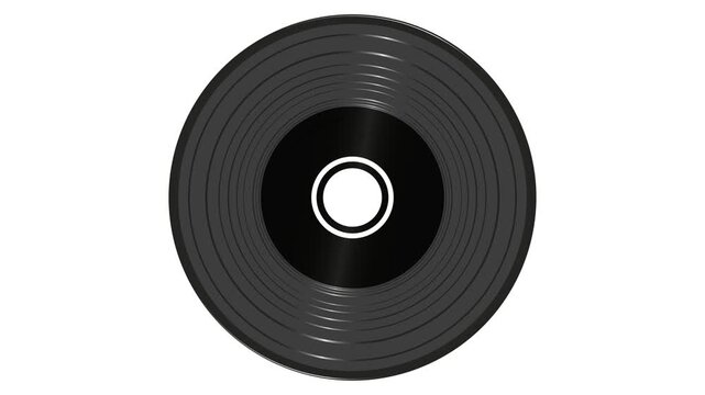 Storage media DVD disc player rotating on transparent background. loopable 4k stock video. Rotating CD or DVD player close-up. illustrating data corruption and digital storage vulnerability.