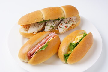 コッペパンサンドイッチ