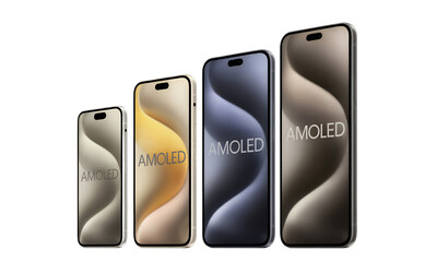 AMOLED Display Smartphones in Various Colors.