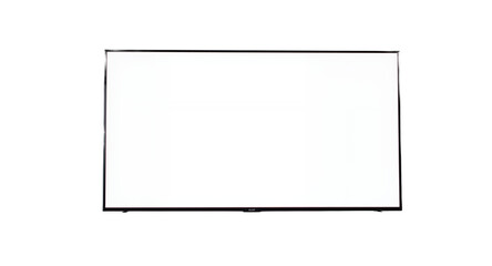 Obraz premium Empty Flat Screen Television Display.