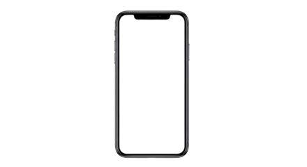 Modern Black Smartphone Mockup 1.