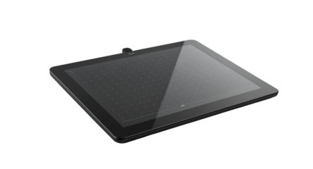 Modern Black Graphic Tablet for Digital Art.