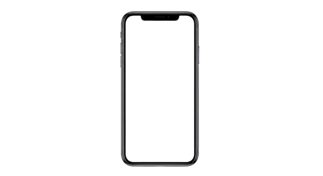 Modern Black Smartphone Mockup 1.