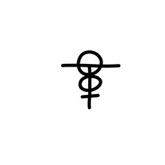 Obraz premium Alchemical Symbol Vector
