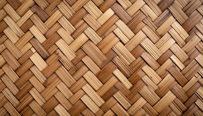 Woven Bamboo Wall Texture