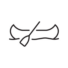 A single icon of freediving in outline style, representing deep underwater breath-hold diving. Editable stroke vector illustration.