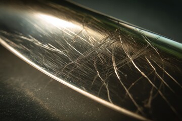 Metal Texture with Intricate Lines