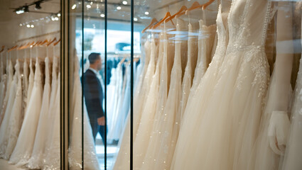 Wedding Dress Store Display
