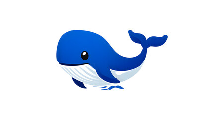 Blue Whale Mascot