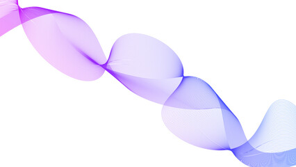 Blue wave lines on white background. abstract blue lines pattern or wavy stripes for business background. Futuristic dynamic sound wave pattern. cover, poster, flyer. vector illustration