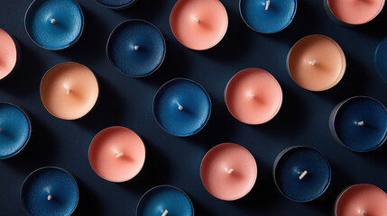Chromatic Echoes A Neo-Victorian Candle Collection