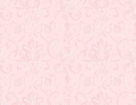 seamless floral pattern-High-quality paper pattern of pink Korean paper