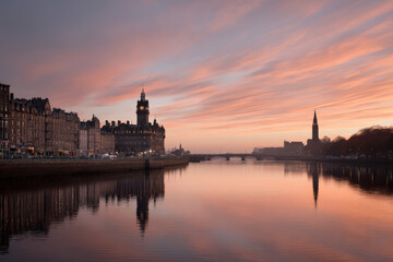 Fototapeta premium sunset in stockholm