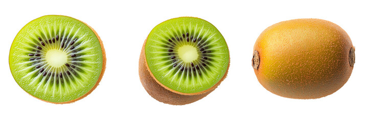 Green and Golden Kiwi Fruits