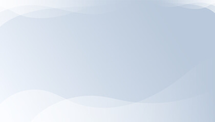 Abstract white soft lines and lights background with copy space. Vector illustration