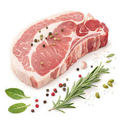Fototapeta premium raw beef steak