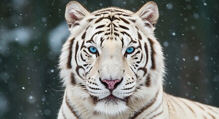  Stunning White Tiger Portrait