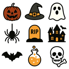 Halloween Icon Set