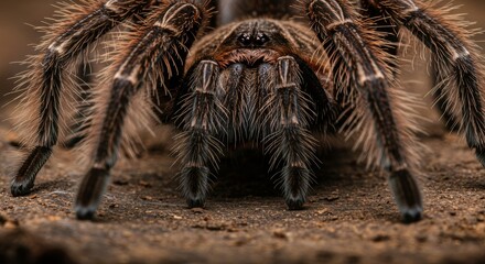 Intimate Portrait of a Tarantula, Exploring Texture and Details up Close