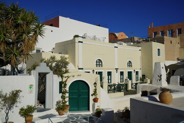 Beautiful scenes of Santorini Greece