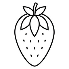 strawberry vector illustration